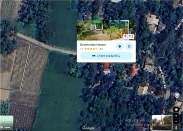 Route to Greenview Haven Homestay from Kolkata